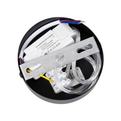 kelvo® CANAL KLV-101-0072 Κρεμαστό Φωτιστικό Οροφής LED 7W 700lm 36° AC 220-240V IP20 Θερμό Λευκό 2700K - Bridgelux COB Chip & T