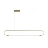 kelvo® GLOW KLV-101-0177 Κρεμαστό Φωτιστικό Οροφής LED 15W 1500lm 360° AC 220-240V IP20 Ρυθμιζόμενο Λευκό CCT με Χειριστήριο από