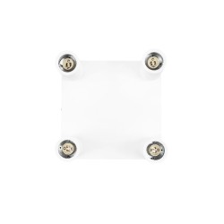 kelvo® SPOTA KLV-101-0147 Κινούμενο Φωτιστικό Σποτ Οροφής για 4 Λάμπες MR16 με Ντουί GU10 AC 220-240V IP20 - Λευκό Ματ - Μ26 x Π