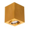 kelvo® AKIRA KLV-101-0031 Κινούμενο Φωτιστικό Downlight Σποτ για Λάμπα MR16 με Ντουί GU10 AC 220-240V IP20 - Χρυσό Βούρτσας - Μ8