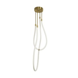 kelvo® GLOW KLV-101-0153 Φωτιστικό Οροφής LED 42W 4200lm 360° AC 220-240V IP20 Ρυθμιζόμενο Λευκό CCT με Χειριστήριο από 2700K έω