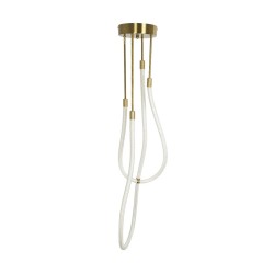 kelvo® GLOW KLV-101-0153 Φωτιστικό Οροφής LED 42W 4200lm 360° AC 220-240V IP20 Ρυθμιζόμενο Λευκό CCT με Χειριστήριο από 2700K έω