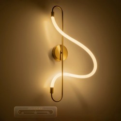 kelvo® GLOW KLV-101-0169 Φωτιστικό Τοίχου / Απλίκα LED 18W 1800lm 360° AC 220-240V IP20 Ρυθμιζόμενο Λευκό CCT με On/Off 2700K/45