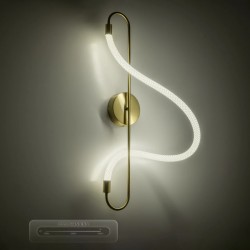 kelvo® GLOW KLV-101-0169 Φωτιστικό Τοίχου / Απλίκα LED 18W 1800lm 360° AC 220-240V IP20 Ρυθμιζόμενο Λευκό CCT με On/Off 2700K/45