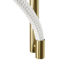 kelvo® GLOW KLV-101-0168 Φωτιστικό Τοίχου / Απλίκα LED 24W 2400lm 360° AC 220-240V IP20 Ρυθμιζόμενο Λευκό CCT με On/Off 2700K/45