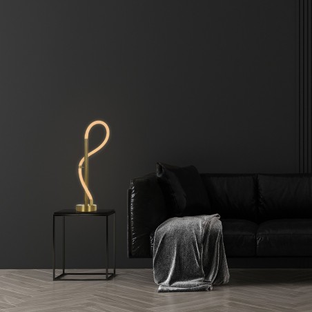 kelvo® GLOW KLV-101-0172 Επιτραπέζιο Φωτιστικό Πορτατίφ LED 18W 1800lm 360° AC 220-240V IP20 Ρυθμιζόμενο Λευκό CCT με Αφή 2700K/