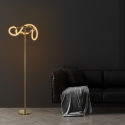 kelvo® GLOW KLV-101-0174 Επιδαπέδιο Φωτιστικό LED 30W 3000lm 360° AC 220-240V IP20 Ρυθμιζόμενο Λευκό CCT με Αφή 2700K/4500K/6000