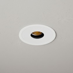 kelvo® PINADO KLV-101-0127 Χωνευτό Φωτιστικό Downlight Σποτ LED 7W 840lm 15° AC 220-240V IP20 Θερμό Λευκό 2700K - Bridgelux COB 
