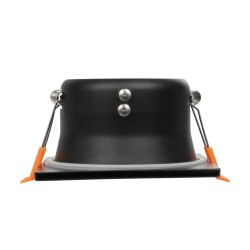 kelvo® EPSILON KLV-101-0047 Χωνευτό Φωτιστικό Downlight Σποτ Μπάνιου για Λάμπα MR16 με Ντουί GU10 AC 220-240V Αδιάβροχο IP65 - Μ