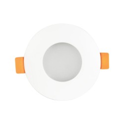 kelvo® KAPA KLV-101-0039 Χωνευτό Φωτιστικό Downlight Σποτ Μπάνιου για Λάμπα MR16 με Ντουί GU10 AC 220-240V Αδιάβροχο IP65 - Λευκ