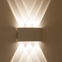 kelvo® SIXOAD KLV-101-0011 Φωτιστικό Τοίχου / Απλίκα LED 18W 1980lm 30° AC 220-240V Αδιάβροχο IP65 Φυσικό Λευκό 4500K - CREE XPE