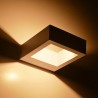 kelvo® AURA KLV-101-0118 Φωτιστικό Τοίχου / Απλίκα LED 7W 875lm 45° AC 220-240V Αδιάβροχο IP65 Θερμό Λευκό 2700K - Bridgelux COB