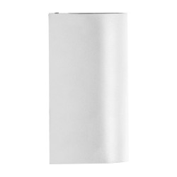 kelvo® MURANO KLV-101-0017 Φωτιστικό Τοίχου / Απλίκα για 2 Λάμπες MR16 με Ντουί GU10 AC 220-240V Αδιάβροχο IP65 - Λευκό Ματ - Μ8
