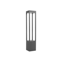 kelvo® GREMO KLV-101-0124 Φωτιστικό Κολωνάκι Κήπου LED 7W 875lm 45° AC 220-240V Αδιάβροχο IP65 Θερμό Λευκό 2700K - Bridgelux COB