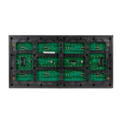 GLOBOSTAR® MODULCO 90383 Module Πλακίδιο Κυλιόμενης Ψηφιακής Επιγραφής/Οθόνης 32x16cm P10 LED 40W Nits ≥5500cd/㎡ DC 5V Αδιάβροχο