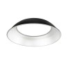 GloboStar® 61504 Κάτοπτρο Αλουμινίου Reflector Μετατροπής 50° για Επαγγελματική Καμπάνα UFO High Bay - Μ36.5 x Π36.5 x Υ7.5cm