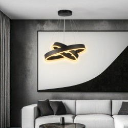 kelvo® VENOM KLV-101-0196-V2 Κρεμαστό Φωτιστικό Οροφής LED 75W 7500lm 120° AC 220-240V IP20 Ρυθμιζόμενο Λευκό CCT με Χειριστήριο