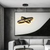 kelvo® VENOM KLV-101-0196-V2 Κρεμαστό Φωτιστικό Οροφής LED 75W 7500lm 120° AC 220-240V IP20 Ρυθμιζόμενο Λευκό CCT με Χειριστήριο
