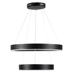 kelvo® VENOM KLV-101-0196-V2 Κρεμαστό Φωτιστικό Οροφής LED 75W 7500lm 120° AC 220-240V IP20 Ρυθμιζόμενο Λευκό CCT με Χειριστήριο