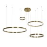 kelvo® VENOM KLV-101-0204 Κρεμαστό Φωτιστικό Οροφής LED 150W 15000lm 120° AC 220-240V IP20 Ρυθμιζόμενο Λευκό CCT με Χειριστήριο 