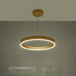 kelvo® VENOM KLV-101-0189 Κρεμαστό Φωτιστικό Οροφής LED 45W 4500lm 120° AC 220-240V IP20 Ρυθμιζόμενο Λευκό CCT με Χειριστήριο απ