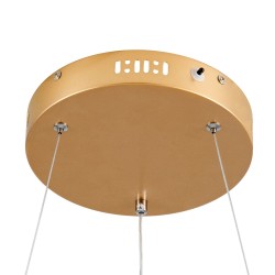 kelvo® VENOM KLV-101-0192 Κρεμαστό Φωτιστικό Οροφής LED 67W 6700lm 120° AC 220-240V IP20 Ρυθμιζόμενο Λευκό CCT με Χειριστήριο απ
