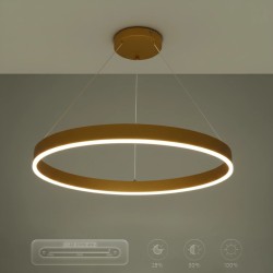 kelvo® VENOM KLV-101-0192 Κρεμαστό Φωτιστικό Οροφής LED 67W 6700lm 120° AC 220-240V IP20 Ρυθμιζόμενο Λευκό CCT με Χειριστήριο απ