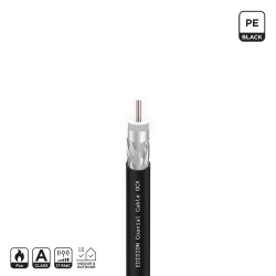 COAXIAL Cable OCX-50 CU AL Fca PE Black 50m