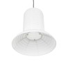 GLOBOSTAR® ROMINA 62002 Μοντέρνο Κρεμαστό Φωτιστικό Οροφής με Ντουί 1 x E27 AC 220-240V IP20 - Λευκό - Μ40 x Π40 x Υ42.5cm