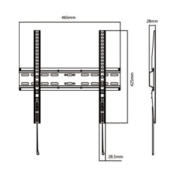 JL42850 JollyLine TV WALL MOUNT 23-55 Fixed 35kg