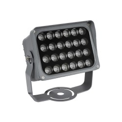 GLOBOSTAR® FLOODXENA 90131 Προβολέας Σποτ Wall Washer LED 24W 2040lm 10° AC 220-240V Αδιάβροχο IP65 Μπλε - Bridgelux SMD Chip - 