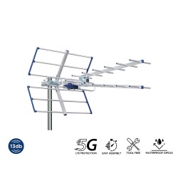 ANTENNA YAGI V 13db 5G 21-48