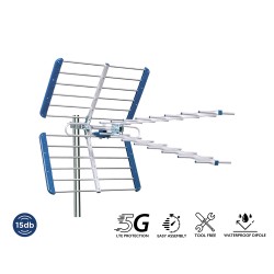 ΚΕΡΑΙΑ YAGI V 15db 5G 21-48