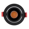 kelvo® LEO KLV-101-0311 Χωνευτό Κινούμενο Φωτιστικό Downlight Σποτ με Honeycomb Anti-Glare Reflector LED 10W 1250lm 38° AC 220-2