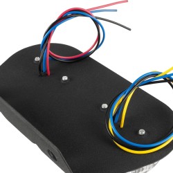 GLOBOSTAR® TAILIGHT 999-0251 Πίσω Φανάρι Οχημάτων LED 9W 360lm 180° DC 24V Αδιάβροχο IP66 Πορτοκαλί & Κόκκινο & Ψυχρό Λευκό 6000