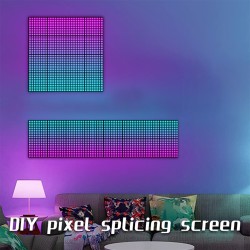 GLOBOSTAR® MATRIX GLB-106-0017 Κυλιόμενη Ψηφιακή Επιγραφή 80x80cm P24.6 64x64 Pixel LED 120W AC 220-240V IP20 Πολύχρωμο RGB - Bl