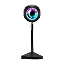 GLOBOSTAR® SUNSET GLB-106-0022 Επιτραπέζιο Φωτιστικό Πορτατίφ Προτζέκτορας Sunset με RF Ασύρματο Χειριστήριο & Λειτουργία μέσω W