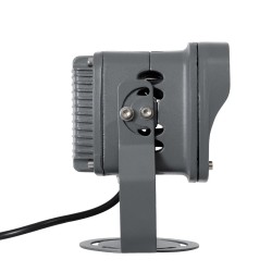 GLOBOSTAR® FLOODXENA 90125 Προβολέας Σποτ Wall Washer LED 12W 1020lm 10° AC 220-240V Αδιάβροχο IP65 Φούξια - Bridgelux SMD Chip 