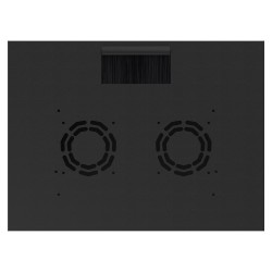 SOHO Wall-Mounted Cabinet 19" 540x400 9U black "flat pack"