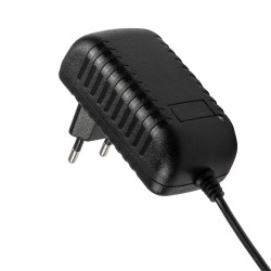 GLOBOSTAR® VOLTIX GLB-107-0006 Τροφοδοτικό/Μετασχηματιστής Class II SELV 24W 1A AC 220-240V σε DC 24V IP20 - Μαύρο Ματ - Μ8 x Π4