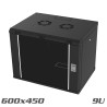SOHO pro Επίτοιχη Kαμπίνα 19" 600x450 9U black