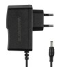 GLOBOSTAR® VOLTIX GLB-107-0005 Τροφοδοτικό/Μετασχηματιστής Class II SELV 12W 0.5A AC 220-240V σε DC 24V IP20 - Μαύρο Ματ - Μ7.3 