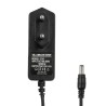 GLOBOSTAR® VOLTIX GLB-107-0001 Τροφοδοτικό/Μετασχηματιστής Class II SELV 12W 1A AC 220-240V σε DC 12V IP20 - Μαύρο Ματ - Μ7.3 x 