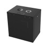 SOHO pro Wall-Mounted Cabinet 19" 600x450 12U black