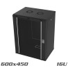 SOHO pro Wall-Mounted Cabinet 19" 600x450 16U black