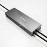 kelvo® SELAS KLV-107-0027 Τροφοδοτικό/Μετασχηματιστής Class I PELV 360W 30A AC 220-240V σε DC 12V Αδιάβροχο IP67 - Γκρι Ανθρακί 