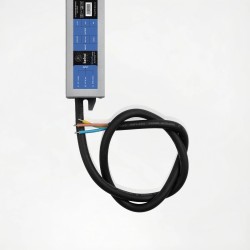 kelvo® SELAS KLV-107-0018 Τροφοδοτικό/Μετασχηματιστής Class II SELV 15W 1.25A AC 220-240V σε DC 12V Αδιάβροχο IP67 - Γκρι Ανθρακ