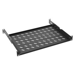 Ράφι Rack 19'' 1U D35cm με Ρυθμιζόμενο βραχίονα 50kg