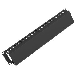 Οργανωτής Καλωδίων για Rack 19'' 2U με καπάκι