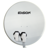 SATELLITE DISH 100 STEEL WHITE